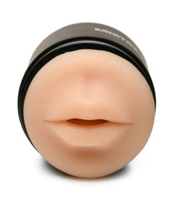 Curve Toys Mistress Double Shot Mini Masturbator Mouth & Pussy Light