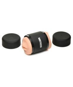 Curve Toys Mistress Double Shot Mini Masturbator Mouth & Pussy Medium