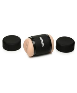 Curve Toys Mistress Double Shot Mini Masturbator Pussy & Ass Light