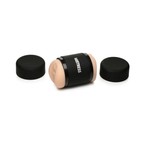 Curve Toys Mistress Double Shot Mini Masturbator Pussy & Ass Light - Image 4