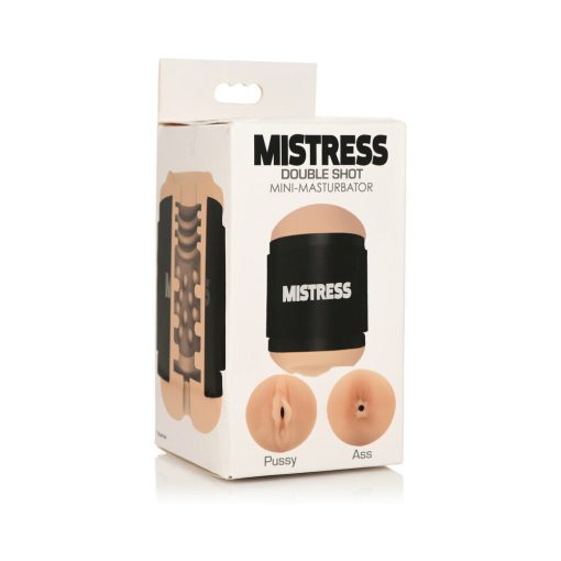 Curve Toys Mistress Double Shot Mini Masturbator Pussy & Ass Light - Image 7