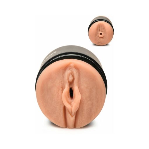 Curve Toys Mistress Double Shot Mini Masturbator Pussy & Ass Medium - Image 5