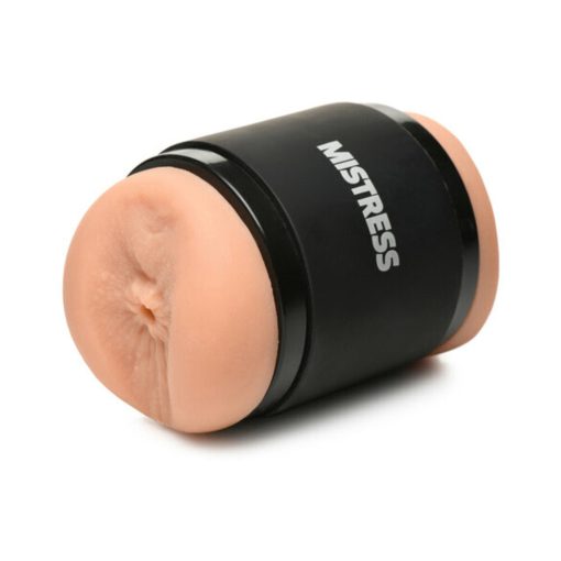 Curve Toys Mistress Double Shot Mini Masturbator Pussy & Ass Medium - Image 6