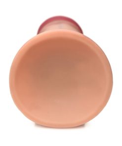Curve Toys Jock Dual Density 6 In. Silicone Dildo With Suction Cup Light