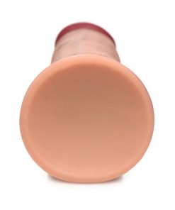 Curve Toys Jock Dual Density 7 In. Silicone Dildo With Suction Cup Light