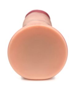 Curve Toys Jock Dual Density 8 In. Silicone Dildo With Suction Cup Light