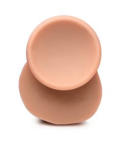 Curve Toys Jock Dual Density 9 In. Silicone Dildo With Balls & Suction Cup Light
