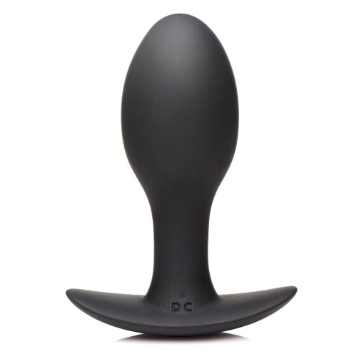 Curve Toys Rooster Rumbler Vibrating Silicone Anal Plug Large Black - Image 2