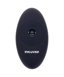 Evolved Black Thunder Vibrating Dildo With Moving Beads And Remote Control