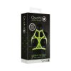 Ouch! Glow In The Dark Bra Harness Neon Green S/M