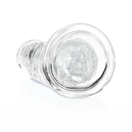 Realrock Crystal Clear Straight 7 In. Dildo Without Balls Clear - Image 4