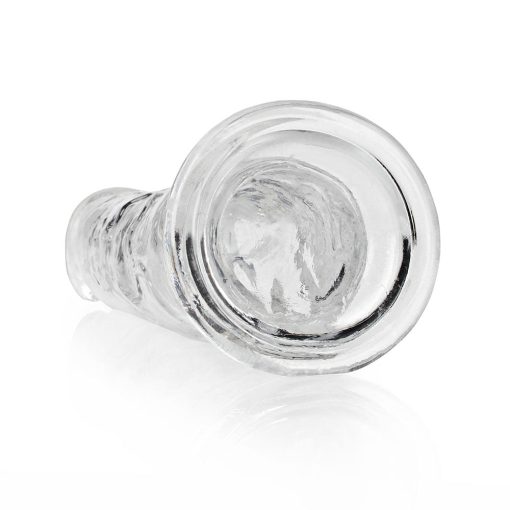 Realrock Crystal Clear Straight 9 In. Dildo Without Balls Clear - Image 4