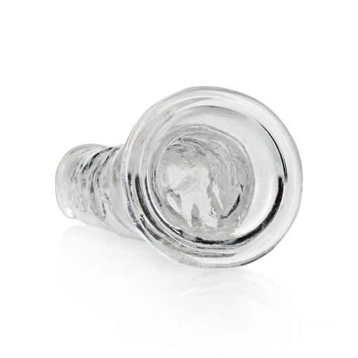 Realrock Crystal Clear Straight 10 In. Dildo Without Balls Clear - Image 4