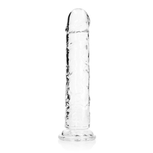 Realrock Crystal Clear Straight 11 In. Dildo Without Balls Clear - Image 2