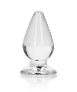 Realrock Crystal Clear 3.5 In. Anal Plug Clear