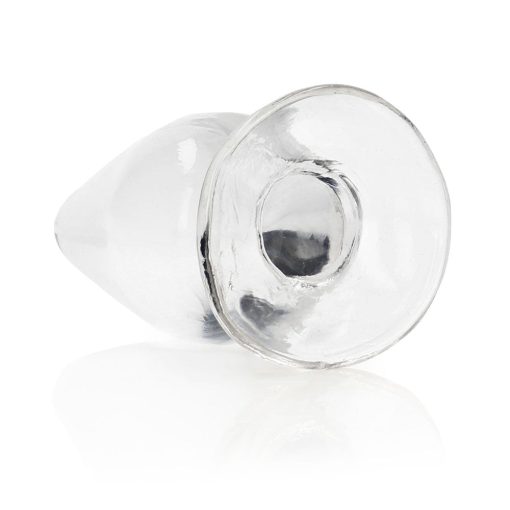 Realrock Crystal Clear 3.5 In. Anal Plug Clear - Image 2