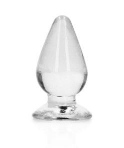 Realrock Crystal Clear 4.5 In. Anal Plug Clear