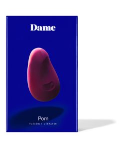 Dame Pom Flexible Vibrator Plum