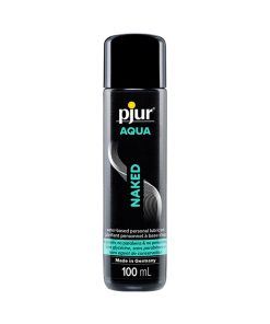 Pjur Aqua Naked Water-Based Lubricant 3.4 Oz – Additive-Free Glide
