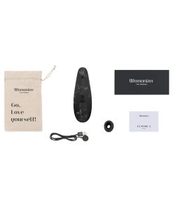 Womanizer X Marilyn Monroe Classic 2 Special Edition Pleasure Air Clitoral Stimulator Black Marble