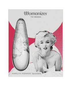 Womanizer X Marilyn Monroe Classic 2 Special Edition Pleasure Air Clitoral Stimulator White Marble