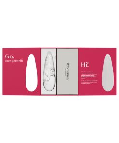 Womanizer X Marilyn Monroe Classic 2 Special Edition Pleasure Air Clitoral Stimulator White Marble