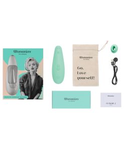 Womanizer X Marilyn Monroe Classic 2 Special Edition Pleasure Air Clitoral Stimulator Mint