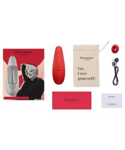 Womanizer X Marilyn Monroe Classic 2 Special Edition Pleasure Air Clitoral Stimulator Vivid Red
