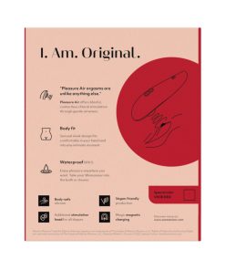 Womanizer X Marilyn Monroe Classic 2 Special Edition Pleasure Air Clitoral Stimulator Vivid Red
