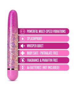 The Collection Celestial Slimline Vibrator Pink