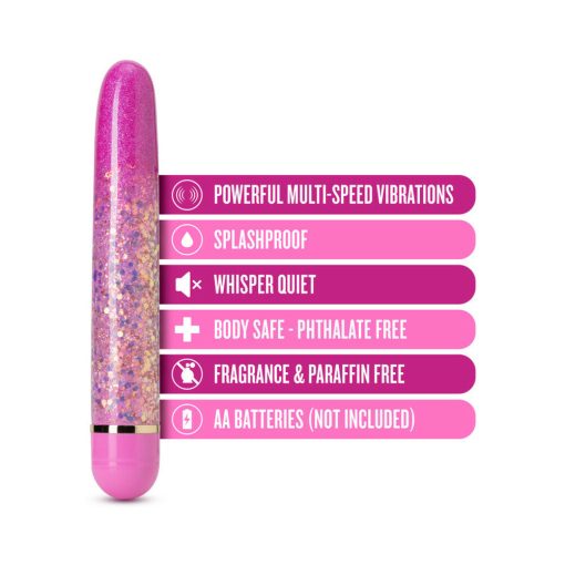 The Collection Celestial Slimline Vibrator Pink - Image 5