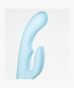 Femmefunn Balai Rechargeable Silicone Swaying Motion Dual Stimulation Vibrator Light Blue