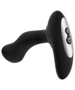 Forto Thumper Rechargeable Remote-Controlled Silicone Thumping Anal Vibrator Black