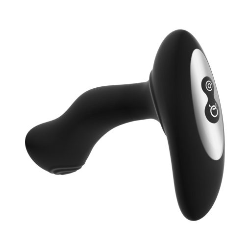 Forto Thumper Rechargeable Remote-Controlled Silicone Thumping Anal Vibrator Black - Image 4