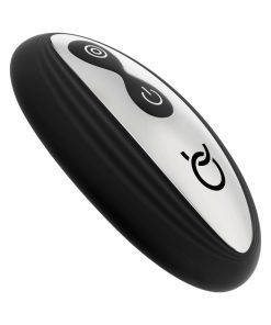 Forto Thumper Rechargeable Remote-Controlled Silicone Thumping Anal Vibrator Black