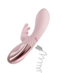 Blush Morgan Rabbit Vibrator – Dual Motor RumboTech Vibe (Pink, Splashproof)