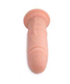 Curve Toys Big Shot 7 In. Vibrating Silicone Dildo With Suction Cup Light