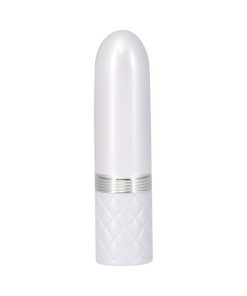 Pillow Talk Lusty Silicone Flickering Lipstick Vibrator With Swarovski Crystal Teal
