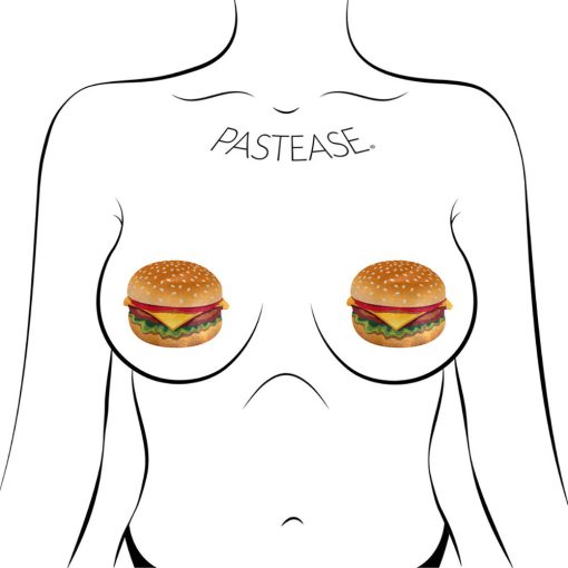 Pastease Burger: Delicious Cheeseburger Nipple Pasties - Image 3