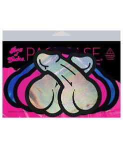 Pastease A Bag Of Dicks: 3-Pack Of Penis Pasties For Nipples & Skin