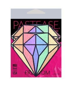 Pastease Gem: Pastel Rainbow Diamond Nipple Pasties