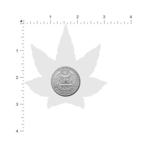 Pastease Indica Pot Leaf: Green Weed Nipple Pasties - Image 4