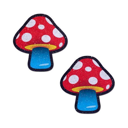 Pastease Mushroom: Colorful Shroom Nipple Pasties - Image 2