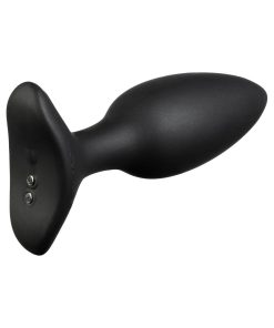 Lovense Hush 2 Bluetooth Remote-Controlled Vibrating Butt Plug M 1.75 In.