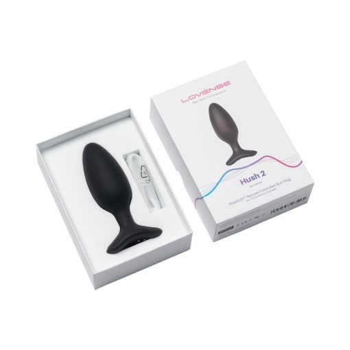 Lovense Hush 2 Bluetooth Remote-Controlled Vibrating Butt Plug M 1.75 In. - Image 5