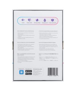 Lovense Hush 2 Bluetooth Remote-Controlled Vibrating Butt Plug M 1.75 In.