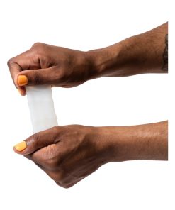 Romp Mosh Compact Reversible Manual Stroker Clear