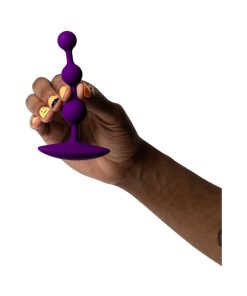 Romp Amp Silicone Anal Plug Dark Purple