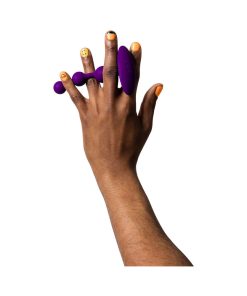 Romp Amp Silicone Anal Plug Dark Purple