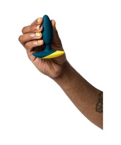 Romp Bass Rechargeable Silicone Vibrating Anal Plug Dark Green